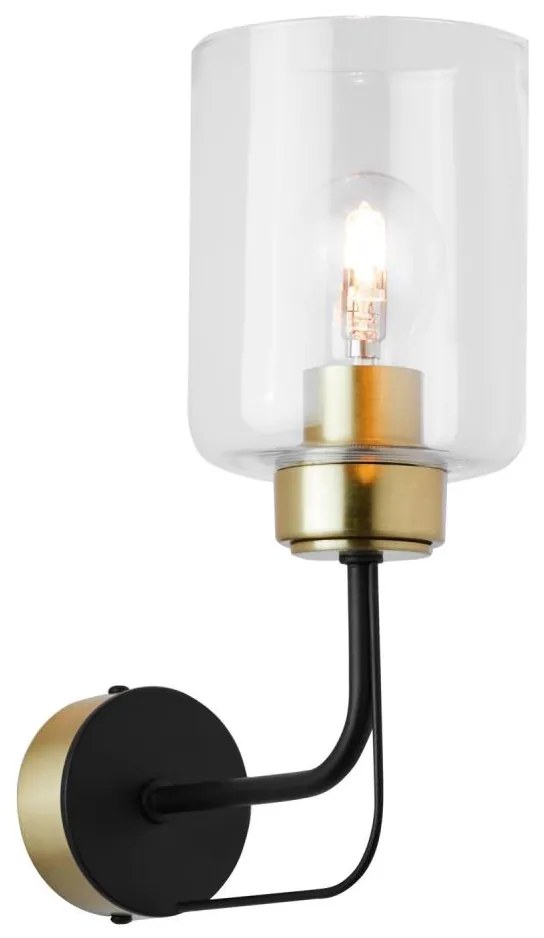 Jupiter 1883 - Kinkiet CERES 1xE27/15W/230V złoty/czarny