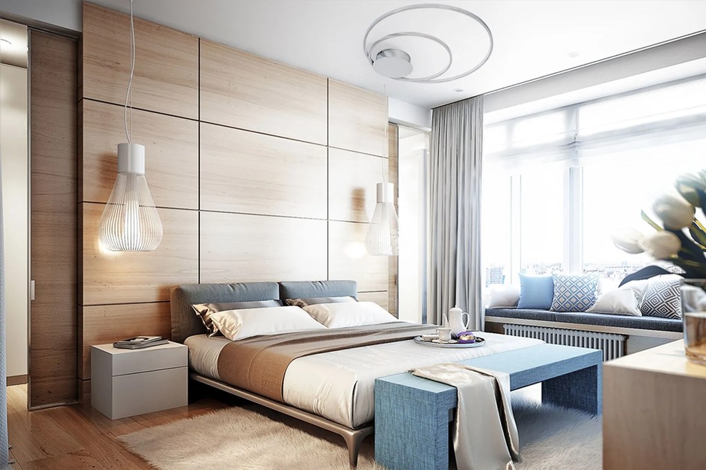 LAMPA SUFITOWA Z PILOTEM PLAFON LED APP804-CP