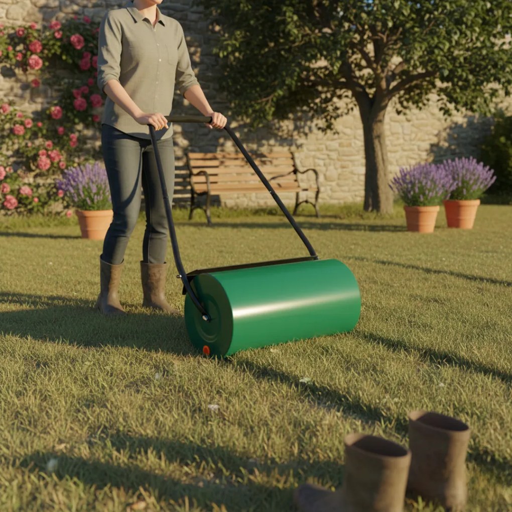 Wałek do trawnika FARMER, 57cm, zielona Jurhan