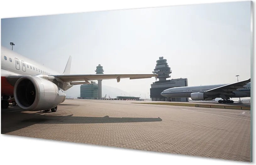 Panel nad Blat Kuchenny Samolot na Lotnisku pod Niebem