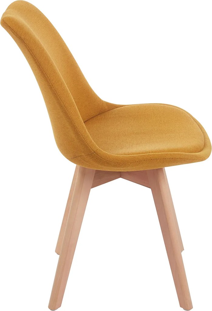 Zestaw 4 Krzese Synk Tkanina