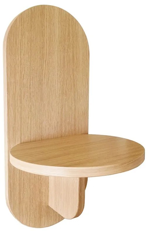 Naturalna półka w dekorze dębu Soft – Woodman