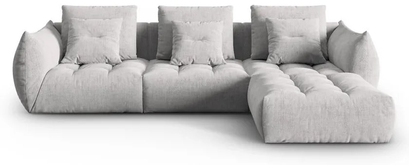 Jasnoszary narożnik (strona zmienna) Bloom – Micadoni Home