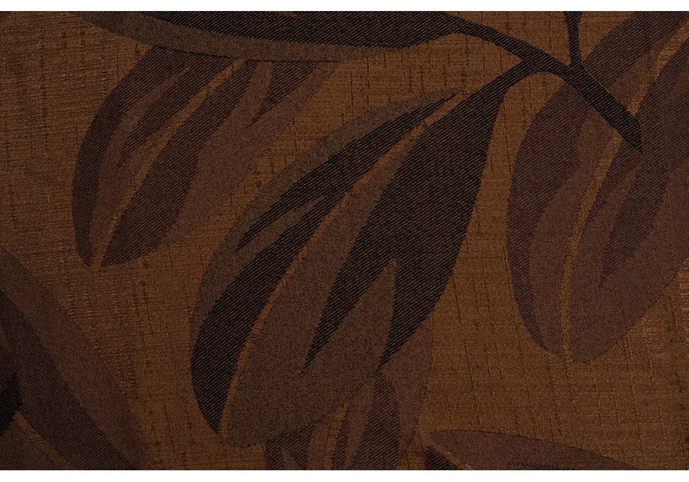 Ciemnobrązowa zasłona 210x245 cm Nydia – Mendola Fabrics
