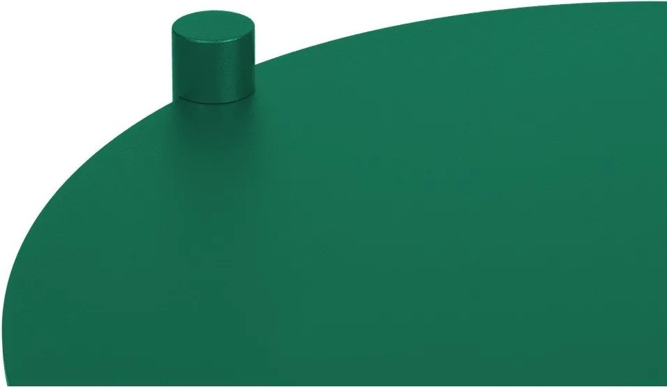 Stalowy okrągły stolik 41x40 cm Ande – noo.ma