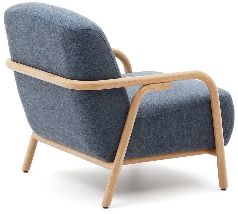 Niebieski fotel Sylo – Kave Home