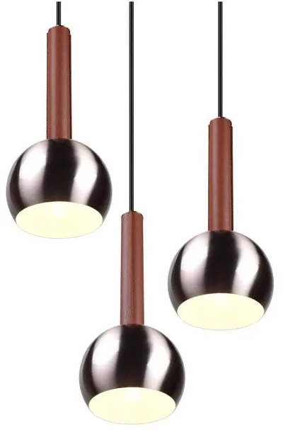 Szara lampa wisząca ø 52 cm Ciliana – CINQUE