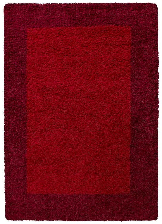 Dywan shaggy Life czerwony 60 cm x 110 cm