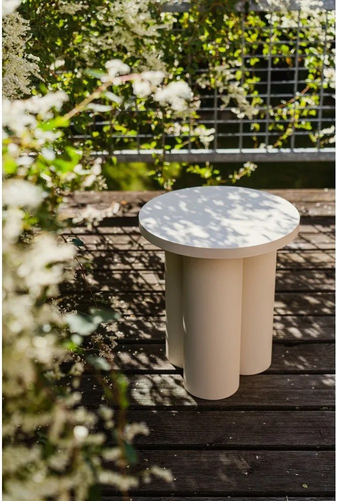 Beżowy stołek Oly – noo.ma