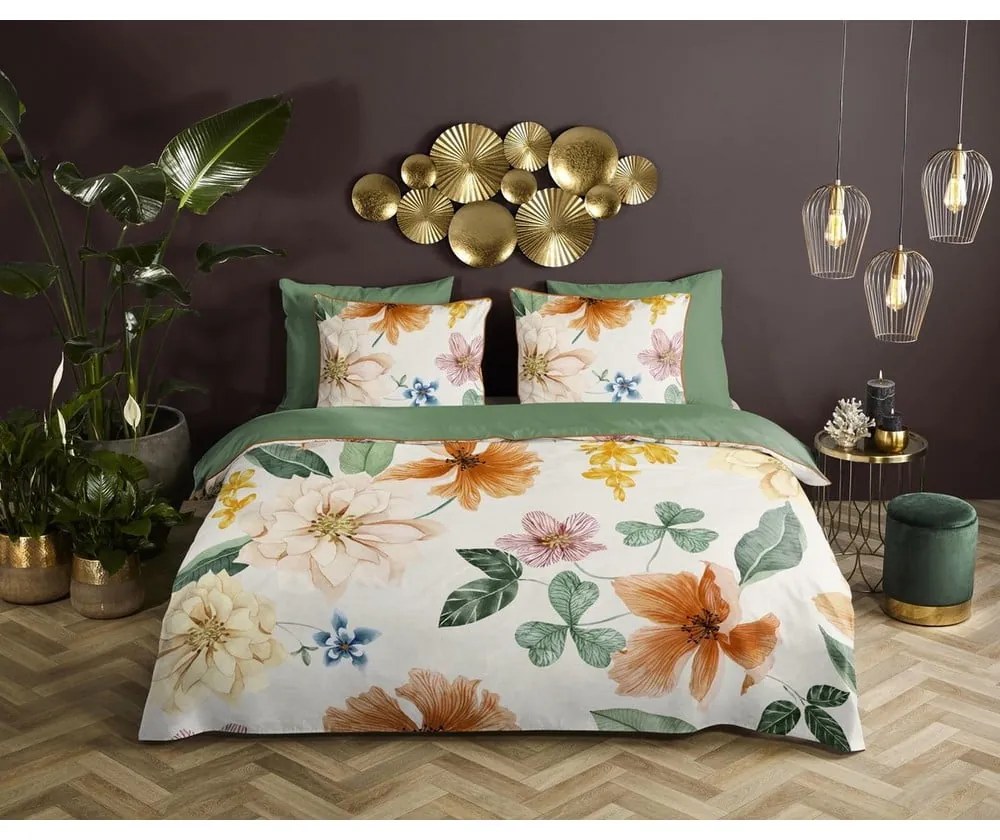 Pościel dwuosobowa z satyny bawełnianej 240x220 cm Annabelle – Descanso