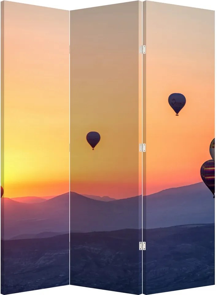 Parawan- Balony na ogrzane powietrze (126x170 cm)