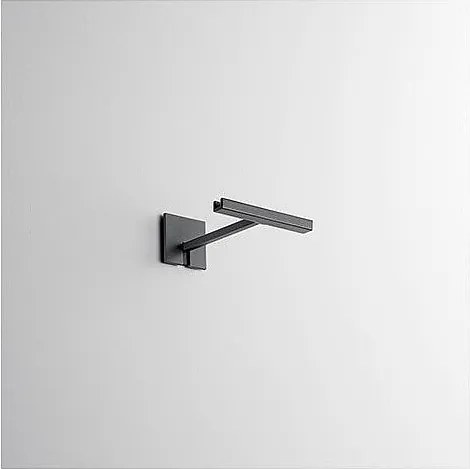 Ciemnoszary metalowy wspornik umożliwiający przekształcenie CAGE w lampę ścienną