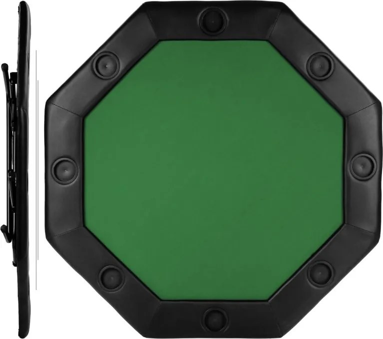 Stół do pokera - kolor zielony