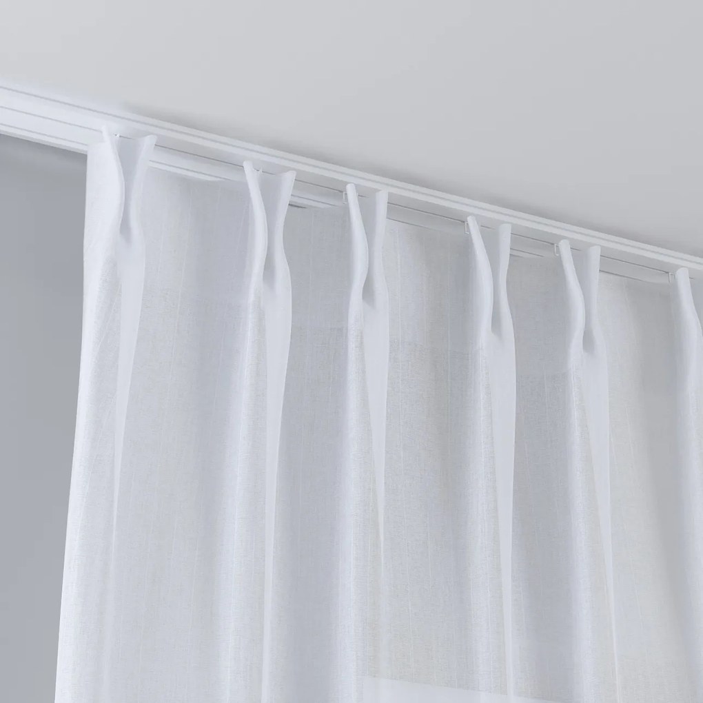 Zasłona na haczykach flex podwójnych