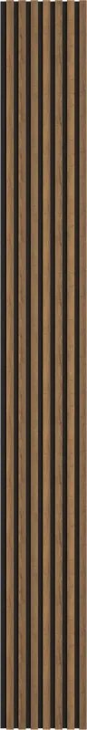 Mexen Lam-B lamele ścienne 275 x 31,5 cm, płyta HDF 4 mm, Dąb Mocca - S100-275317-2812-074