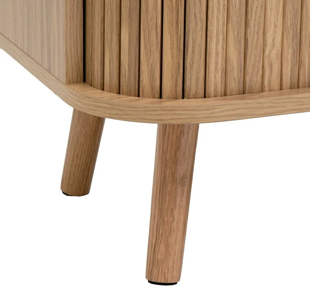 Regał w dekorze dębu w naturalnym kolorze 80x172x40 cm Elia – Casa Selección