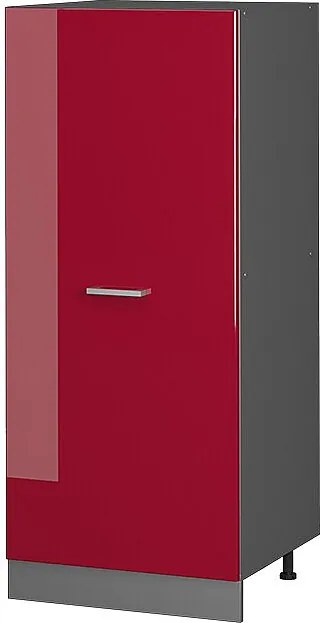 Wysoka szafa czerwony połysk 60x57x143 r-line