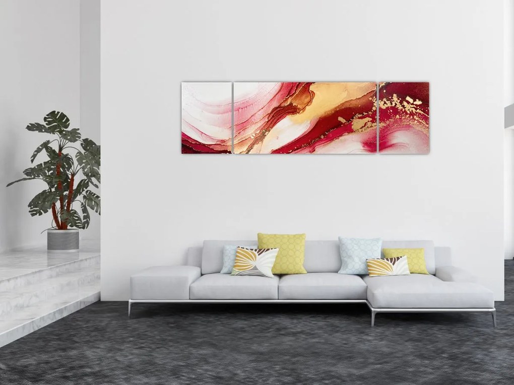 Obraz - Abstrakcja (170x50 cm)