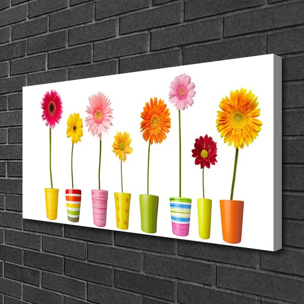 Obraz na płótnie Delikatność Kwiatów Ogrodowych