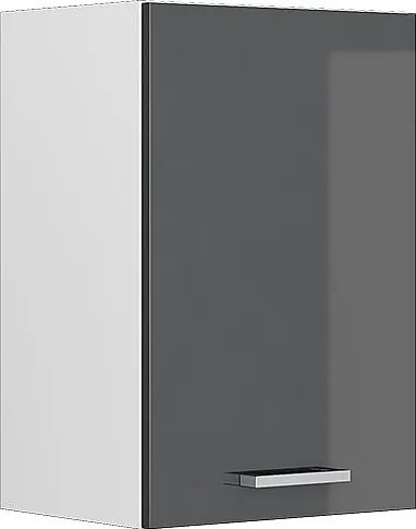 Szafka ścienna antracyt wysoki połysk 40x31x60 r-line