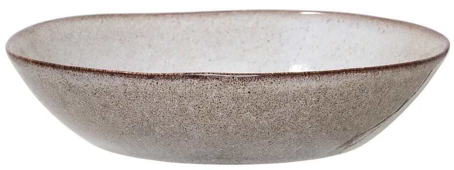 Szara kamionkowa miska Bloomingville Sandrine, ø 22 cm