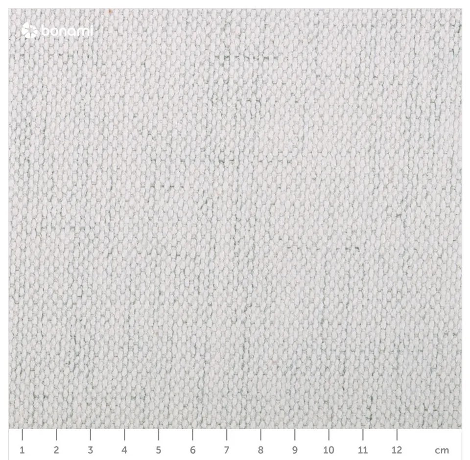 Beżowe tapicerowane łóżko dwuosobowe ze schowkiem i stelażem 160x200 cm Jagna – Bobochic Paris