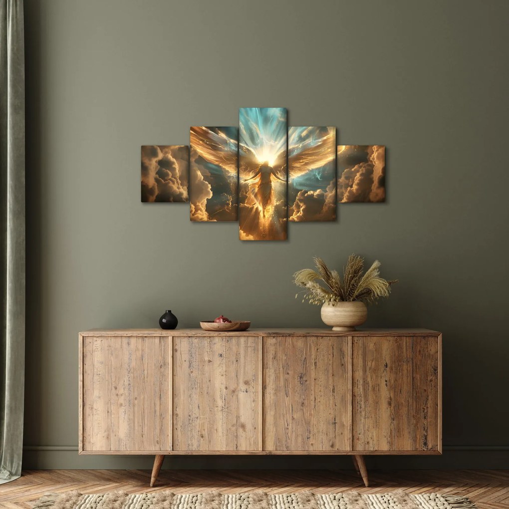 Obraz - Mitologia anielska (125x70 cm)