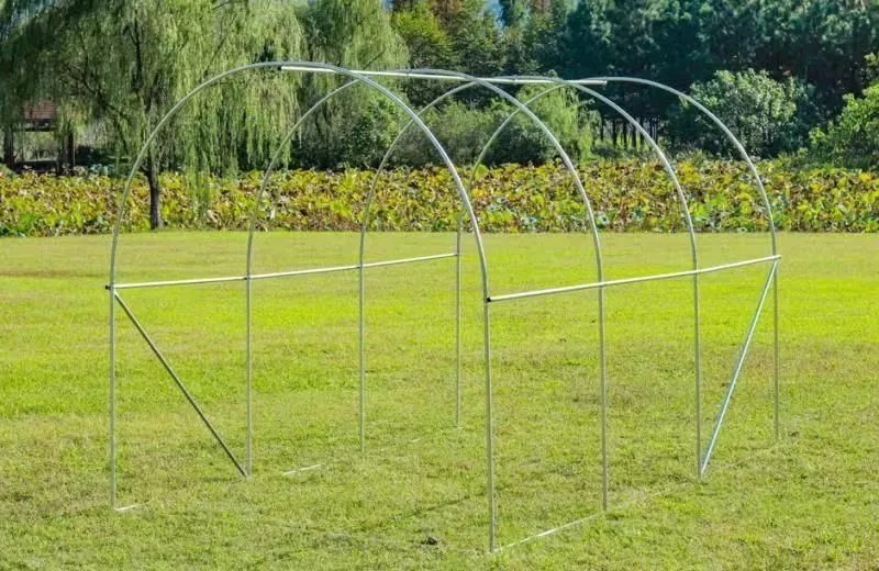 Tunel foliowy ogrodowy 2x3 m z oknami i moskitierą G890