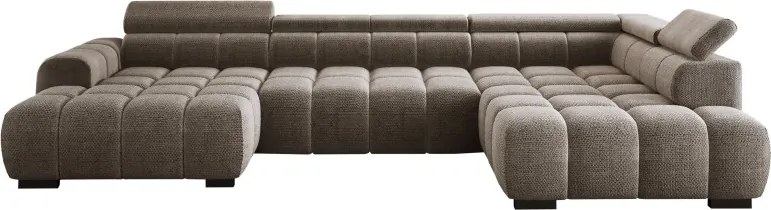 Narożnik BULL XL Prawostronny z elektryczną funkcją regulacji tkanina Eden 04 WERSAL