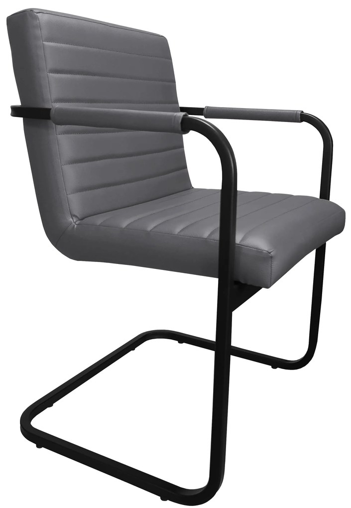Krzesło konferencyjne SWING stelaż czarny D23