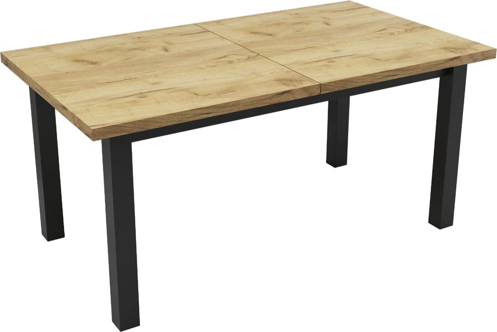 Stół prostokątny rozkładany 90x160/210 Craft R-6 + nogi drewniane