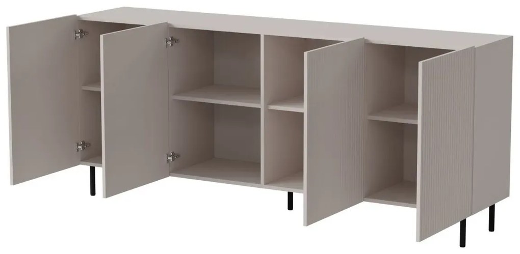 Komoda PAXOS 2 180cm kaszmirowa HALMAR