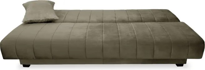 Sofa z Funkcją Spania SIGMA Rozkładana Wersalka Dwuosobowa Beżowa Nowoczesna do Salonu