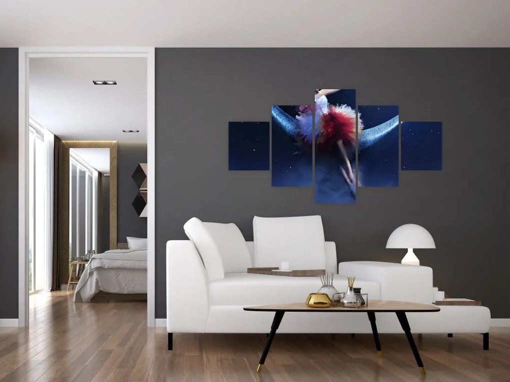 Obraz - Piękno na księżycu (125x70 cm)