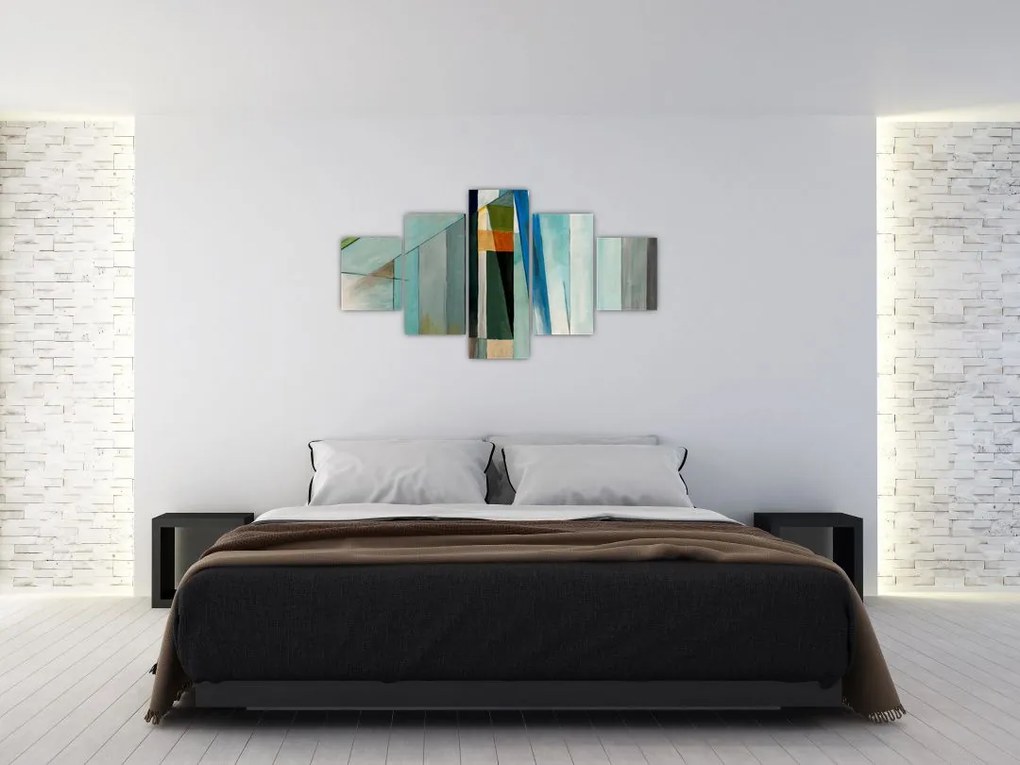 Obraz - Abstrakcja (125x70 cm)