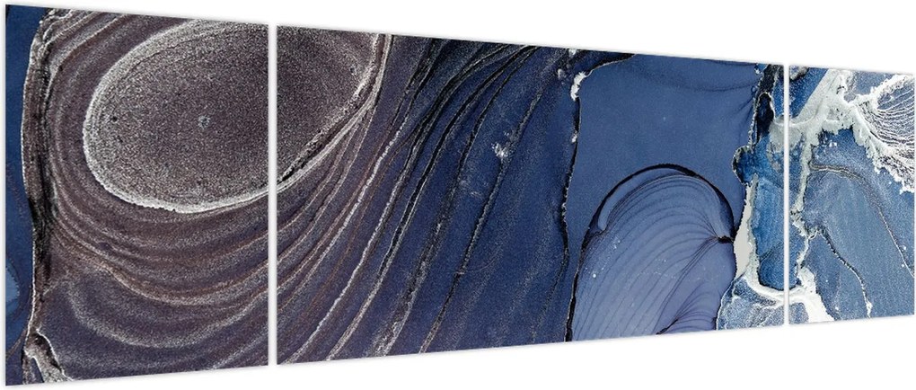 Obraz - Atrament marmurkowy (170x50 cm)