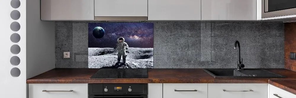 Panel dekor szkło Astronauta