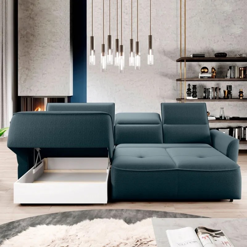 Narożnik MURILLO S Mini z elektryczną regulacją siedziska WERSAL