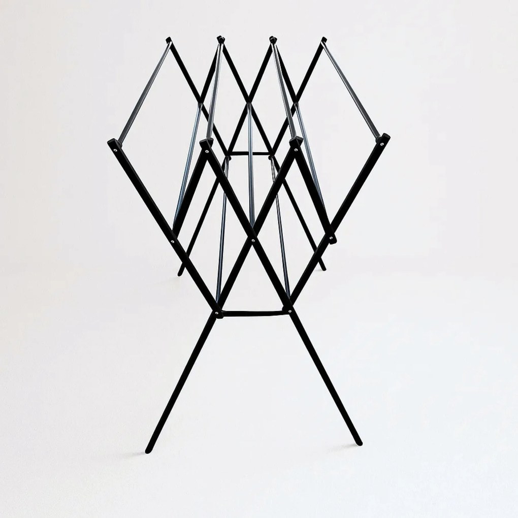 Rozkładana suszarka na pranie HARMEN, trzypoziomowa, 9 m