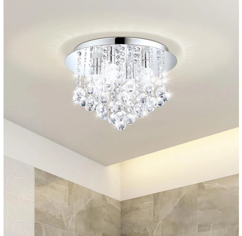 Eglo 97699 - LED oświetlenie łazienkowe ALMONTE 8xG9/3W/230V IP44