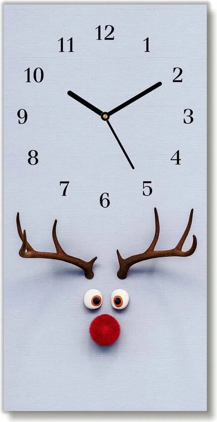 Zegar ścienny Renifer Rudolf Świeta