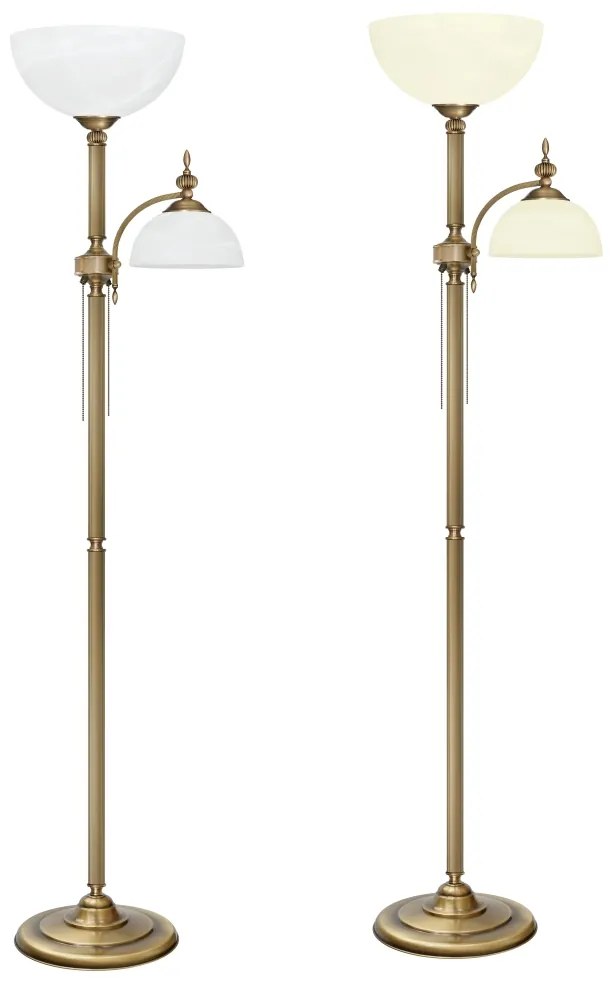 Mosiężna lampa podłogowa H-P2