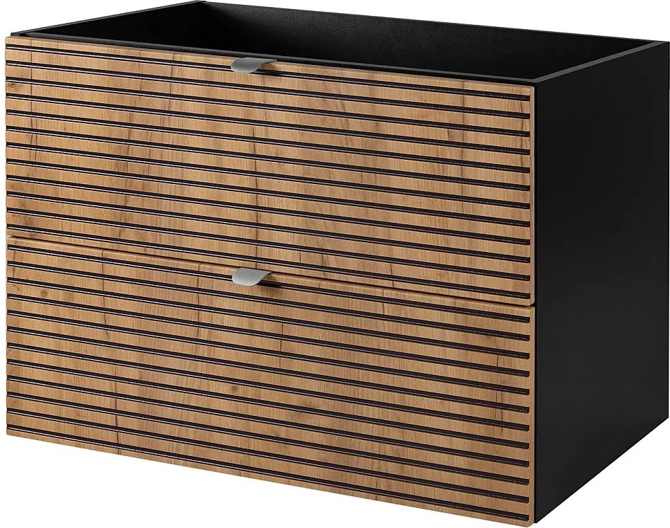 Meble łazienkowe, Czarny Mat, 80 x 57 x 46 cm