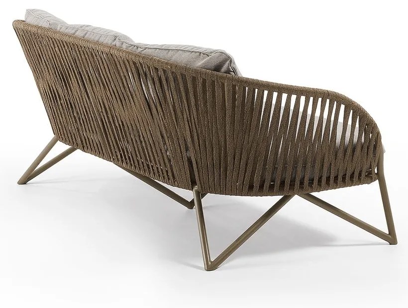 Jasnobrązowa sofa ogrodowa Branzie – Kave Home