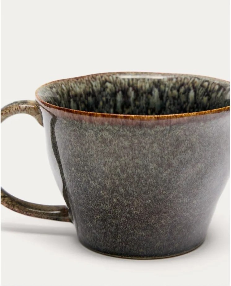 Szary kubek ceramiczny Coval – Kave Home