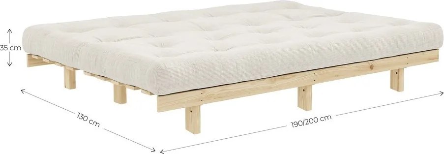 Beżowa sofa 200 cm Lean – Karup Design