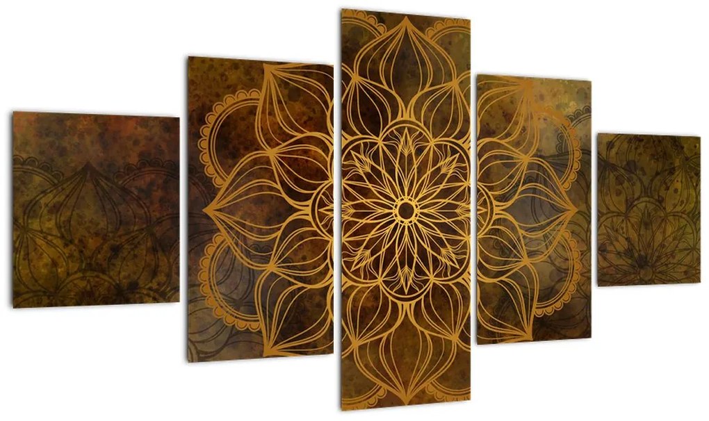 Obraz - Mandala radości (125x70 cm)