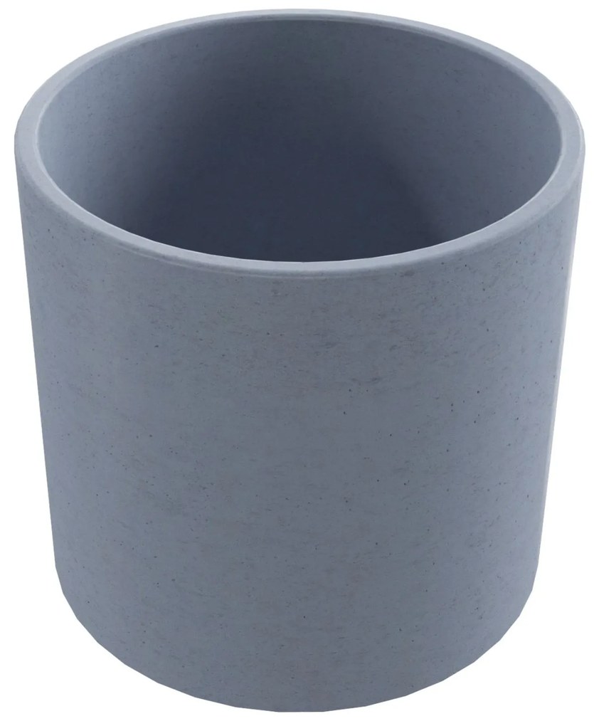 Umywalka betonowa nablatowa okrągła bez otworu na baterię 41 x 40 cm BENE | różne kolory : Kolor - Lawendowy