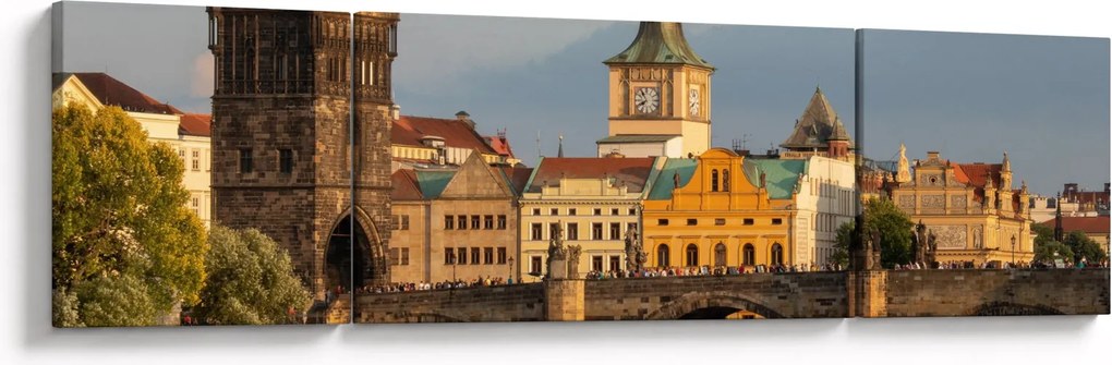 Obraz - Most Karola (170x50 cm)
