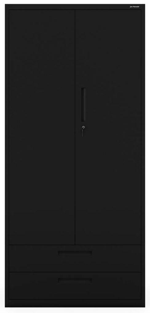 Megan Czarny - szuflada podwójna 195 cm